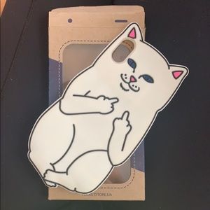 Cat Middle Finger Case for IPhone XS Max